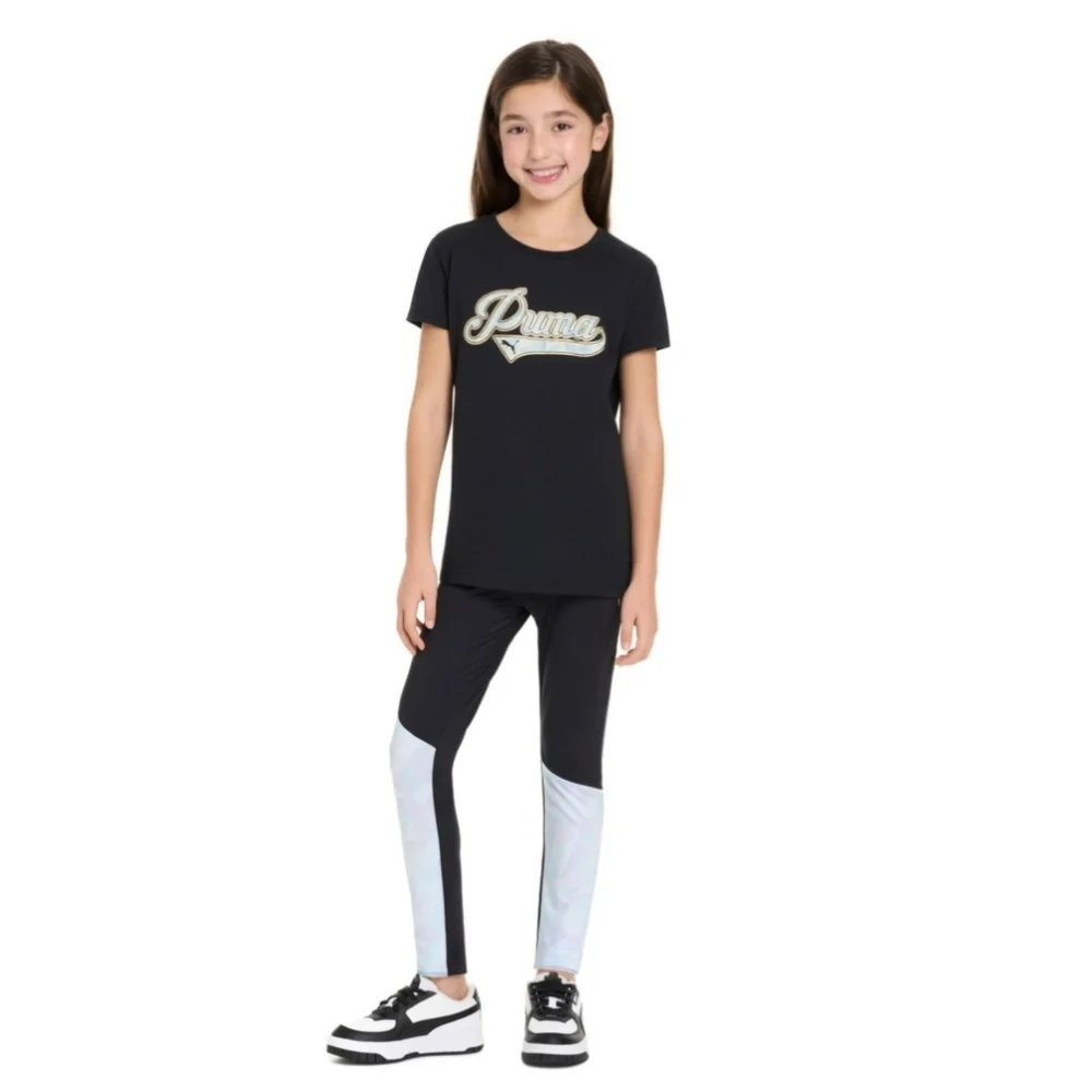PUMA GIrls Active Set, M(7/8), Black, NWT - Picture 2 of 10